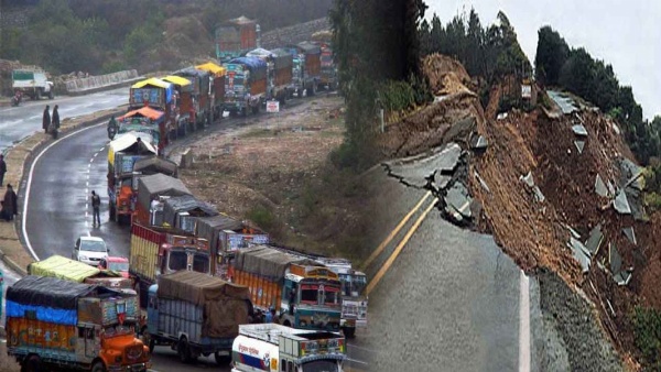 Landslide blocks circular road in Jammu, clearance operation begins
