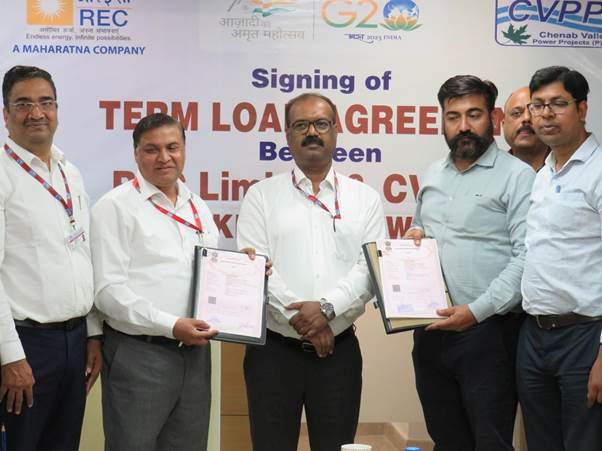REC Ltd To Extend Term Loan Of ₹ 1,869 Crores For Kiru Hydro Electric Project In Kishtwar