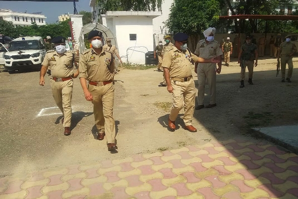Rajesh Sharma, assumed the charge as SSP Samba