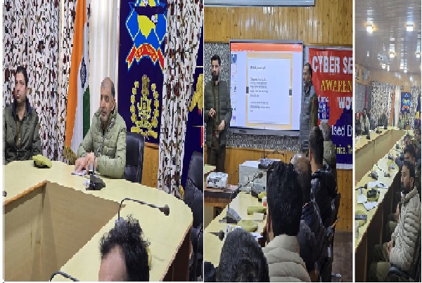 Police Awantipora organised One Day training Programme on Cyber Security Awareness at DPL  