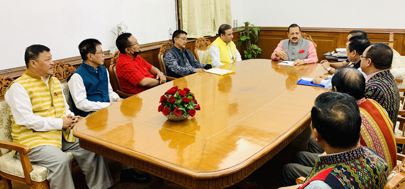 Mizoram delegation calls on Dr Jitendra, discusses demands