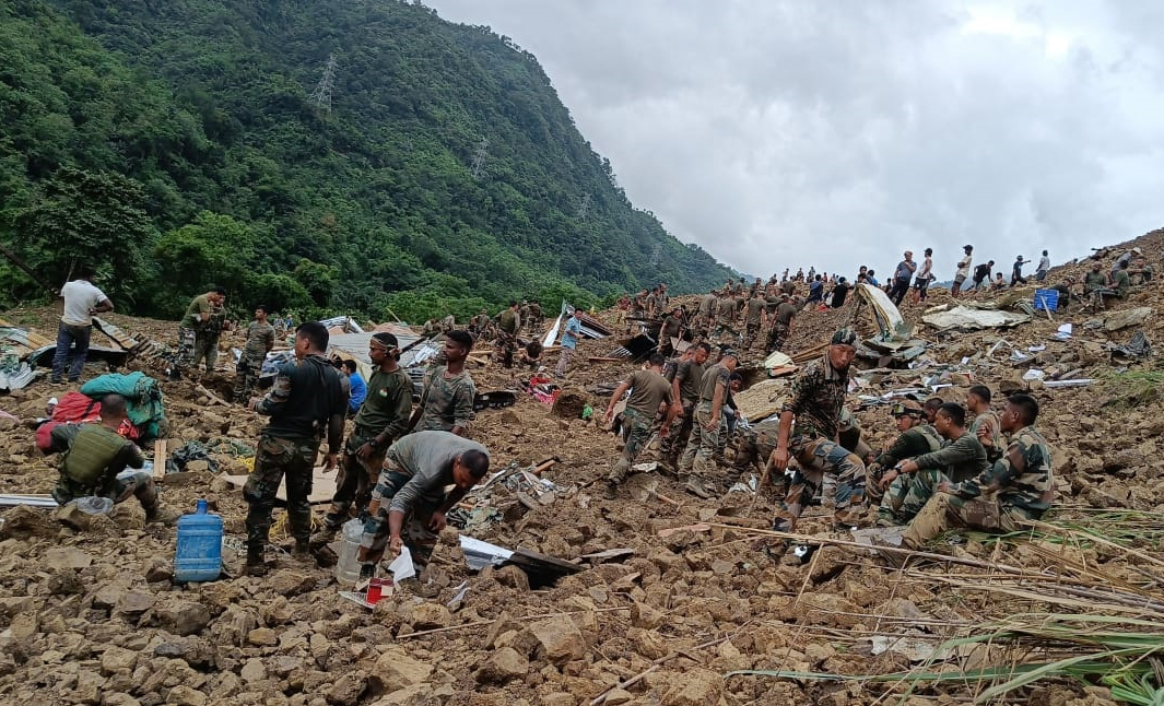 Many Feared Trapped After Landslide At Manipur Mega Train Project Site