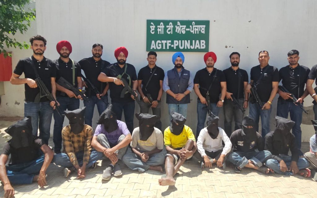 Gangster Raju Shooter, 10 Aides Held By Punjab Police In 48-Hour Operation