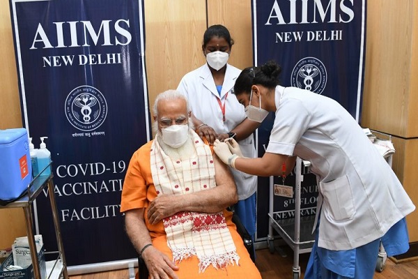 PM Modi receives second dose of COVID-19 vaccine