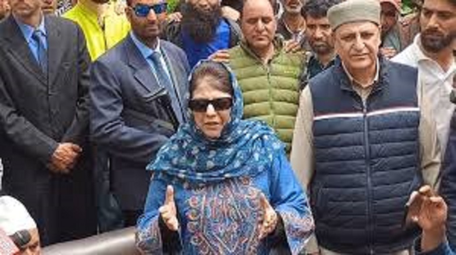 Mehbooba urges Centre to show compassion towards Kashmiris