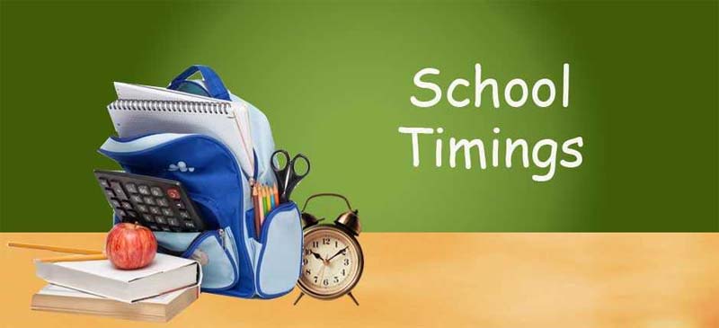 School Timing Changed In Jammu Division