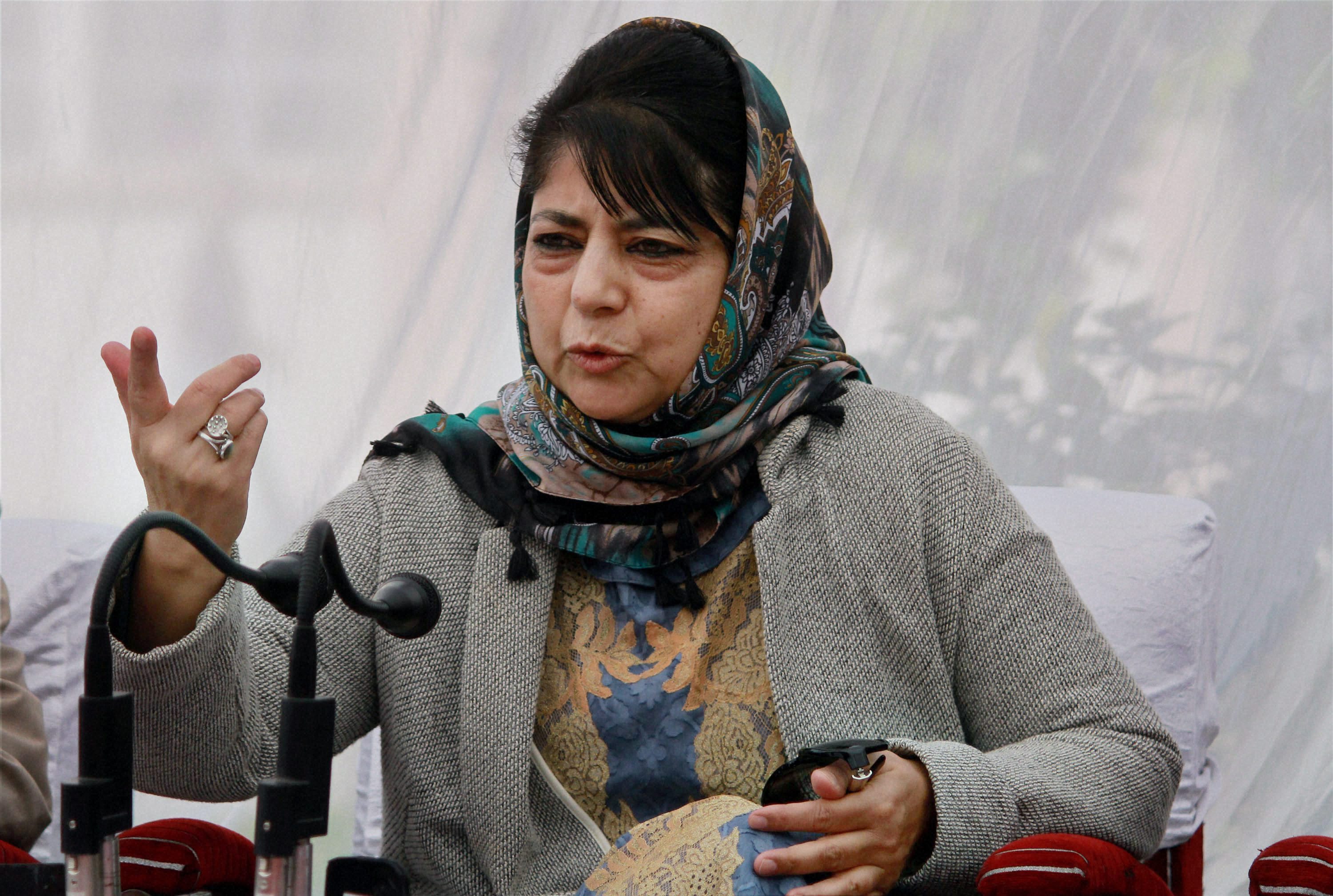 From spreading COVID-19 to killing elephant, Muslims being blamed for every problem: Mehbooba Mufti