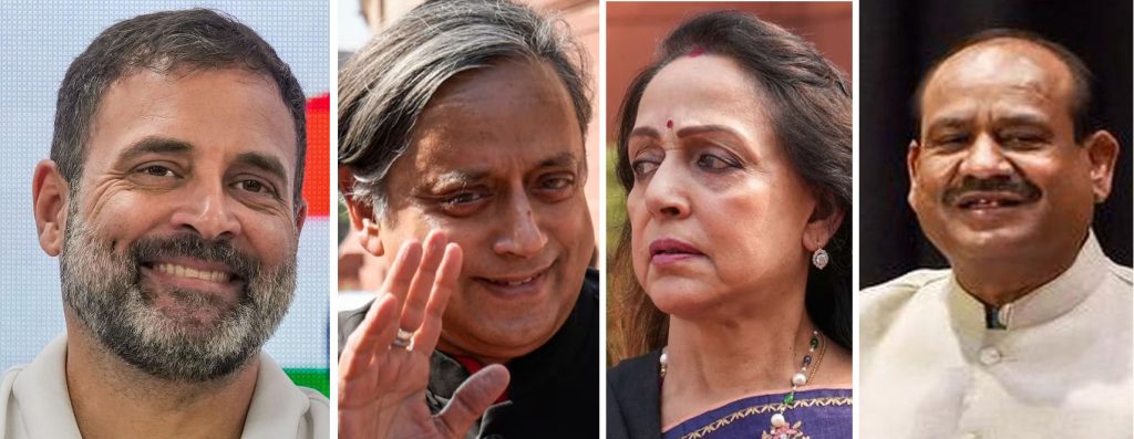 LS Polls Phase-2 | Rahul Gandhi, Shashi Tharoor In Fray; Hema Malini, Om Birla Seek Hat-Trick Of Wins