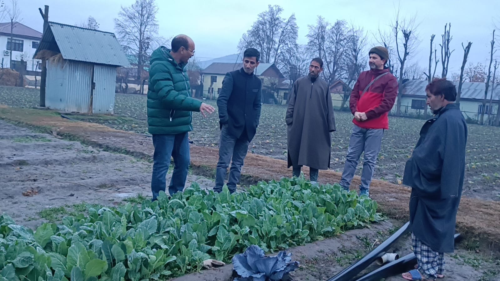 Director Agriculture visits SMF Sumbal, Bandipora